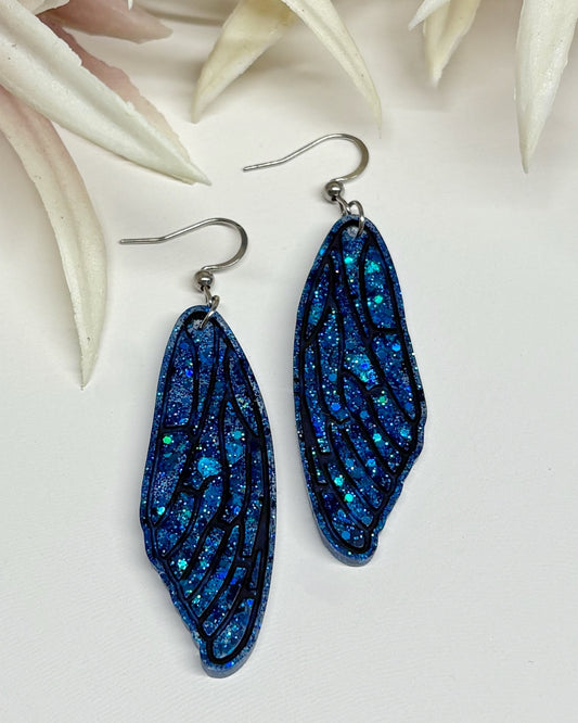 Fairy Wings Earrings | Opal Effect