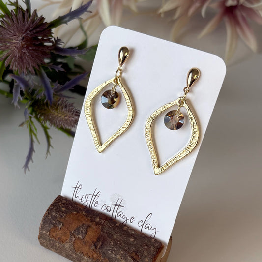 Alyth | Gold Drop Earrings