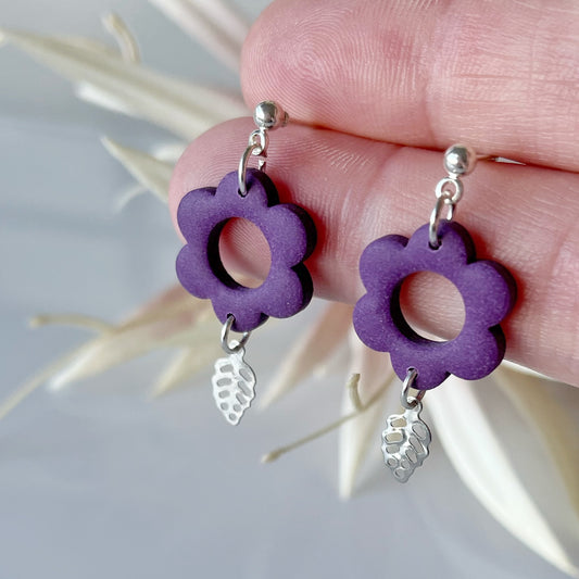 Floral Drop Earrings