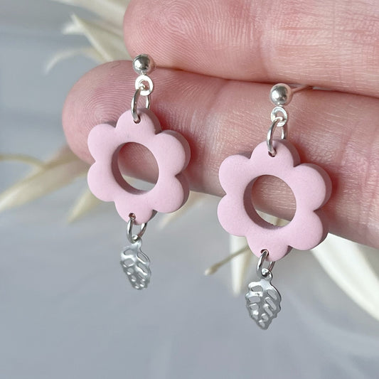 Floral Drop Earrings