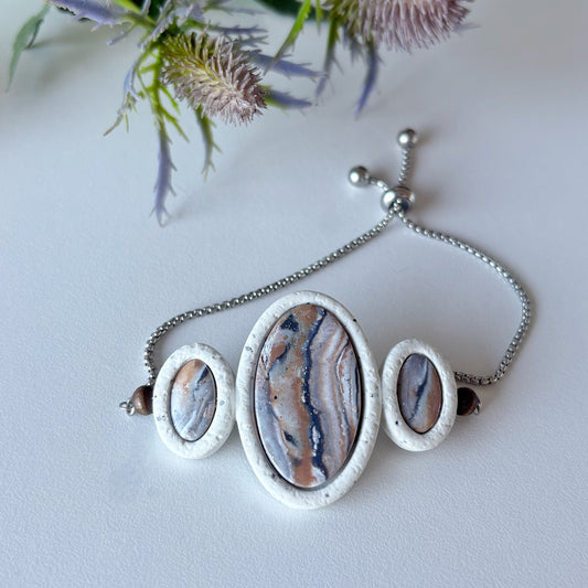 ABIGAIL Bracelet | Granite Geode