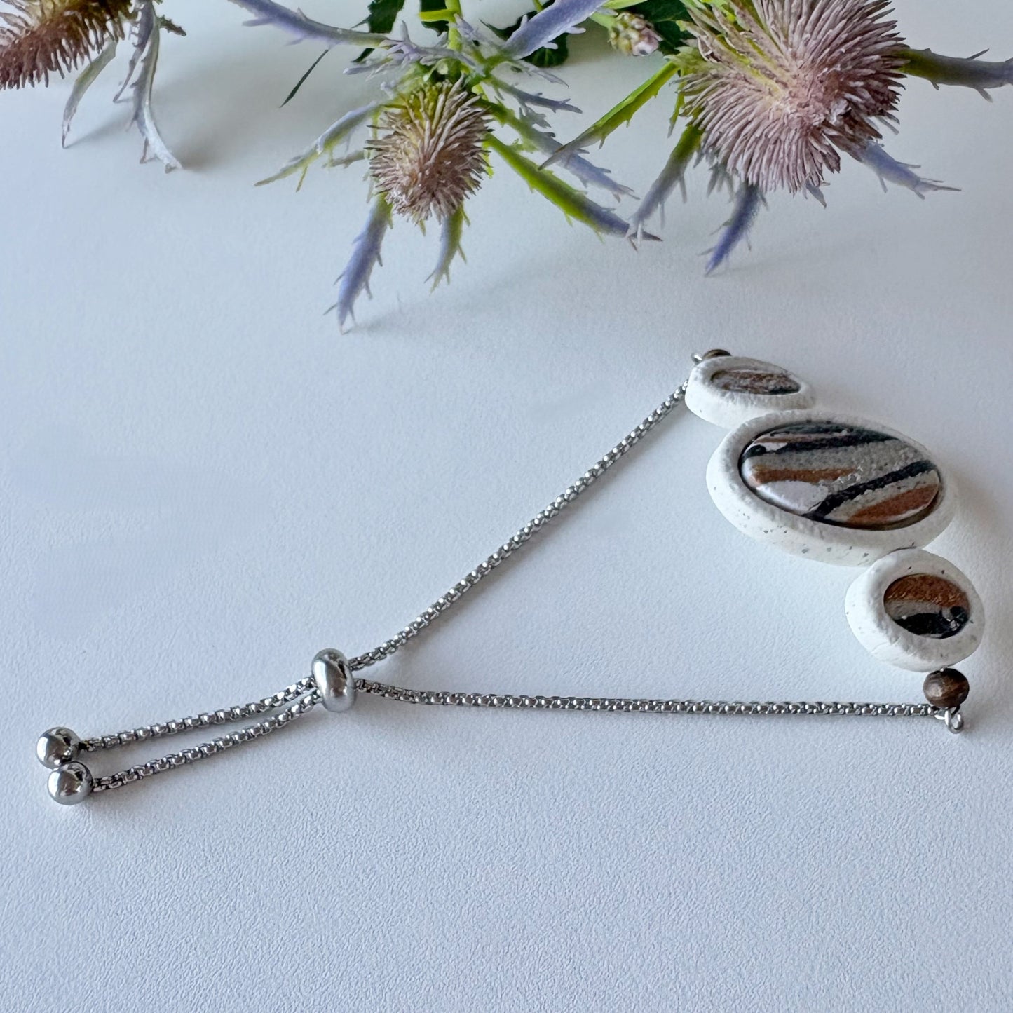 ABIGAIL Bracelet | Layered Geode