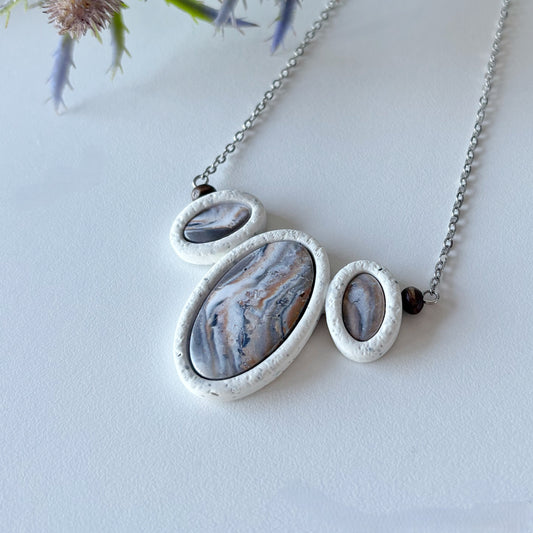 ABIGAIL Pendant Necklace | Granite Geode