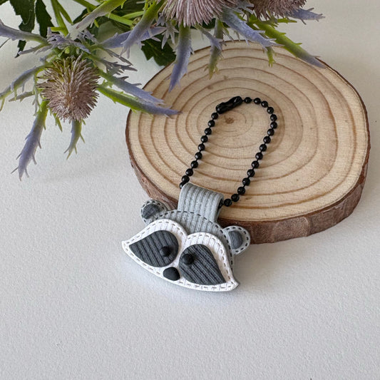 Raccoon Keychain | Bag Charm