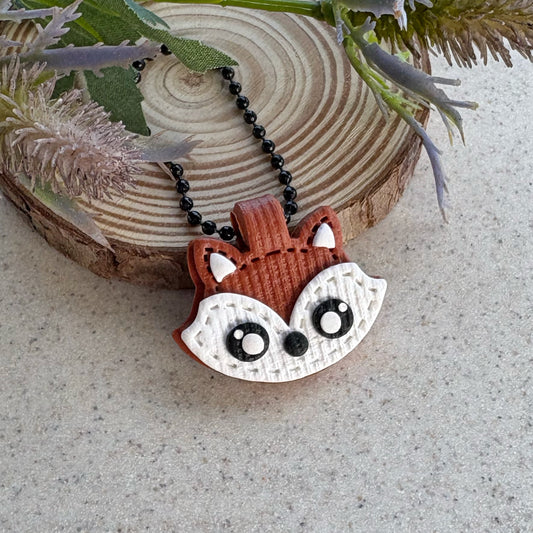 Fox Keychain | Key Fob | Bag Tag