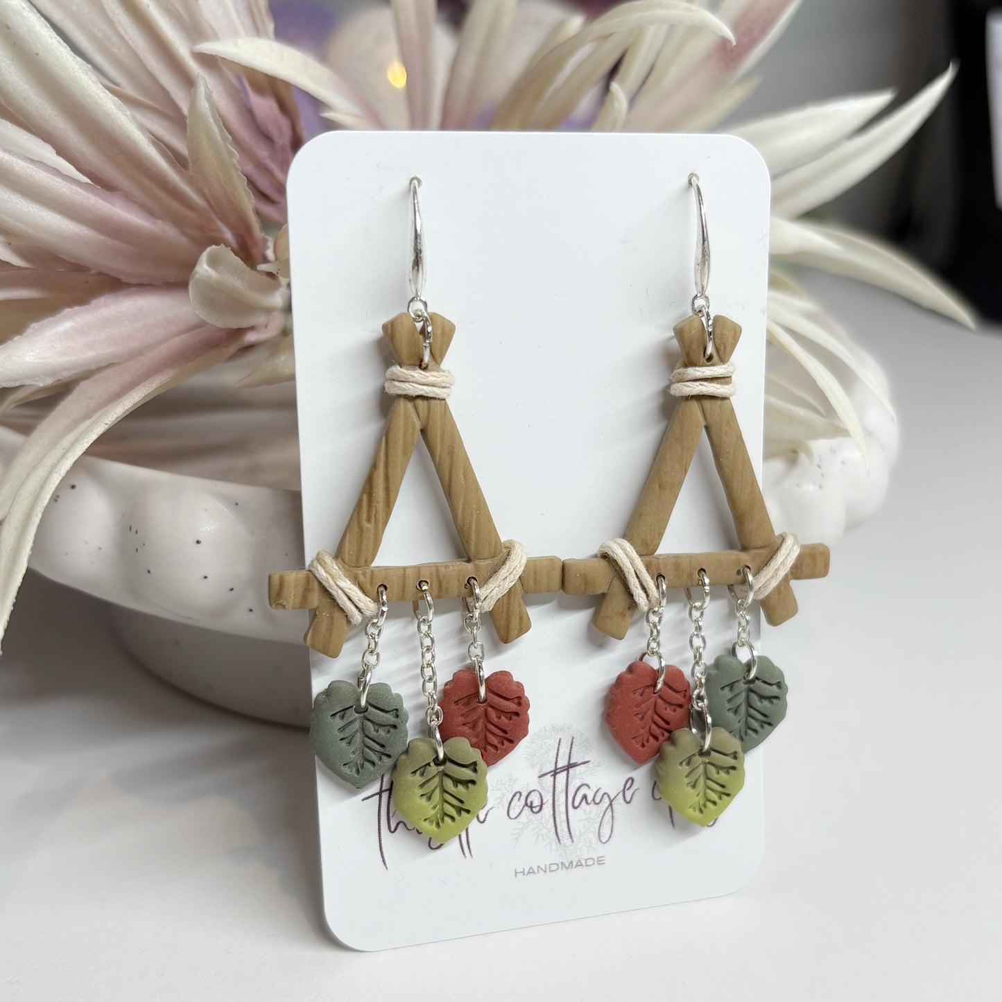Autumn Leaves Dangle Earrings