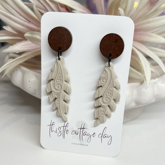 Tribal Feather Earrings