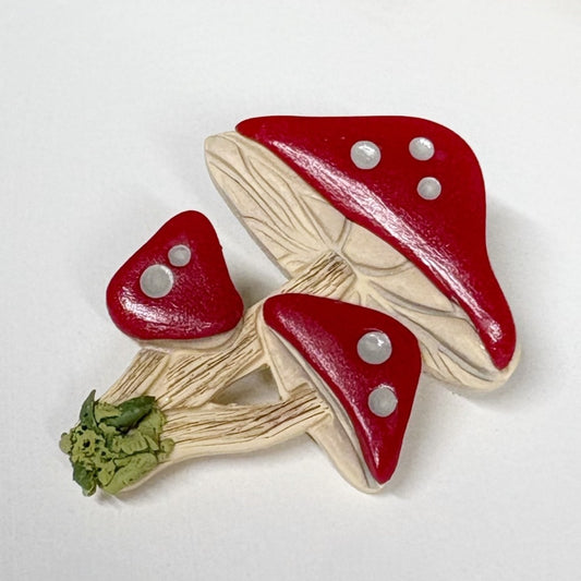 Mushroom Red Pin | Fairycore