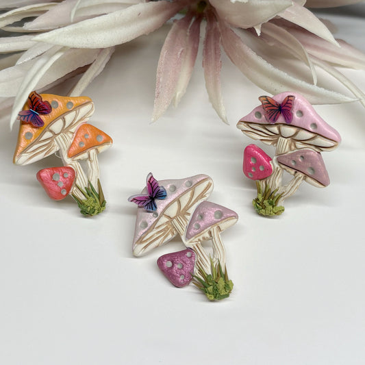 Mushroom Pin | Fairycore