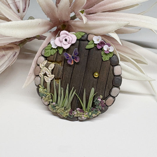 Fairy Door Magnet| Hobbit Door | Spring Garden