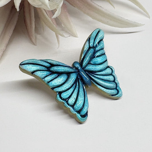 Butterfly Pin | Fairycore | Sapphire