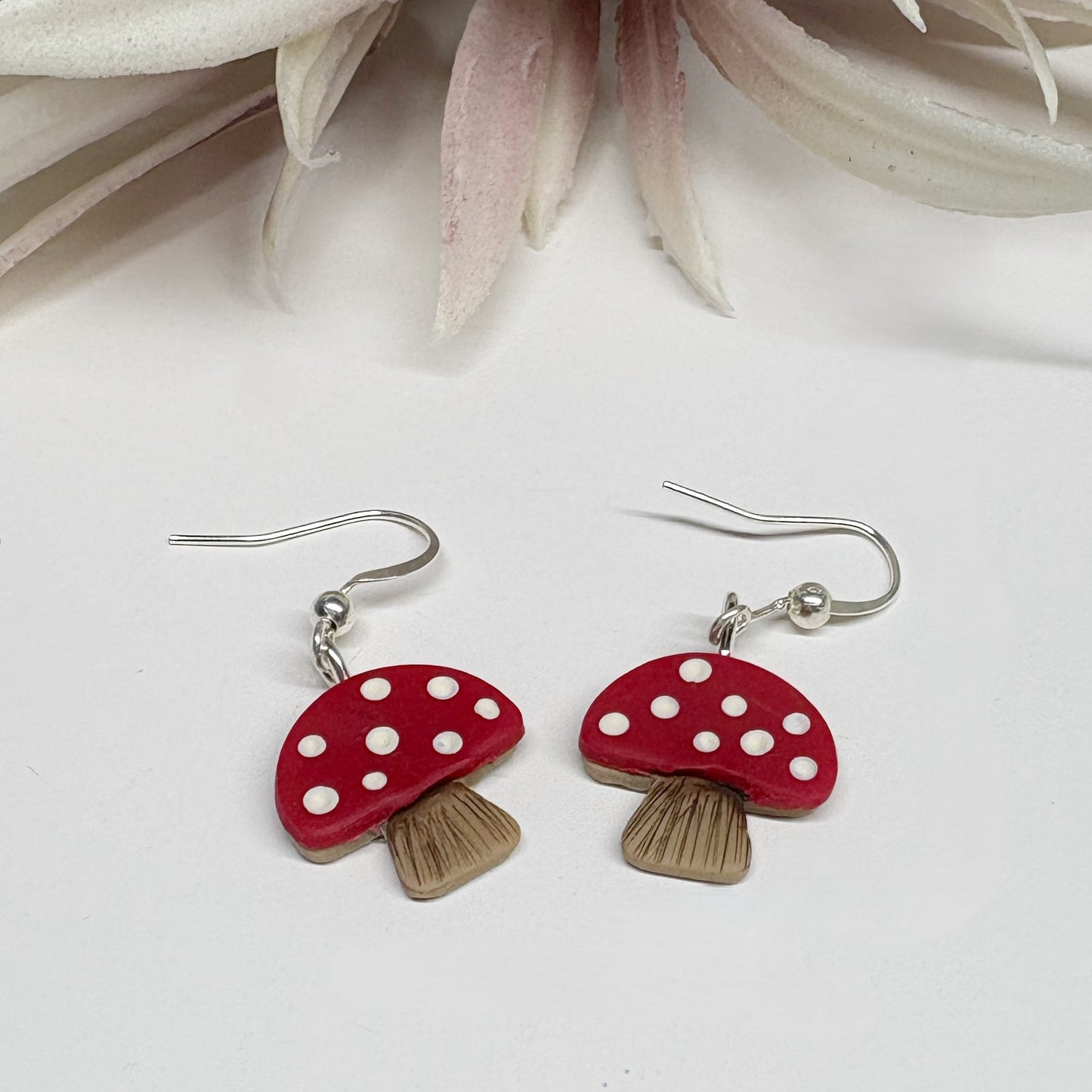Mushroom Dangle Earrings