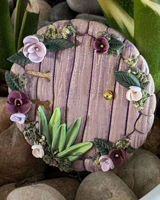 Fairy Door | Hobbit Door | Mauve Shimmer