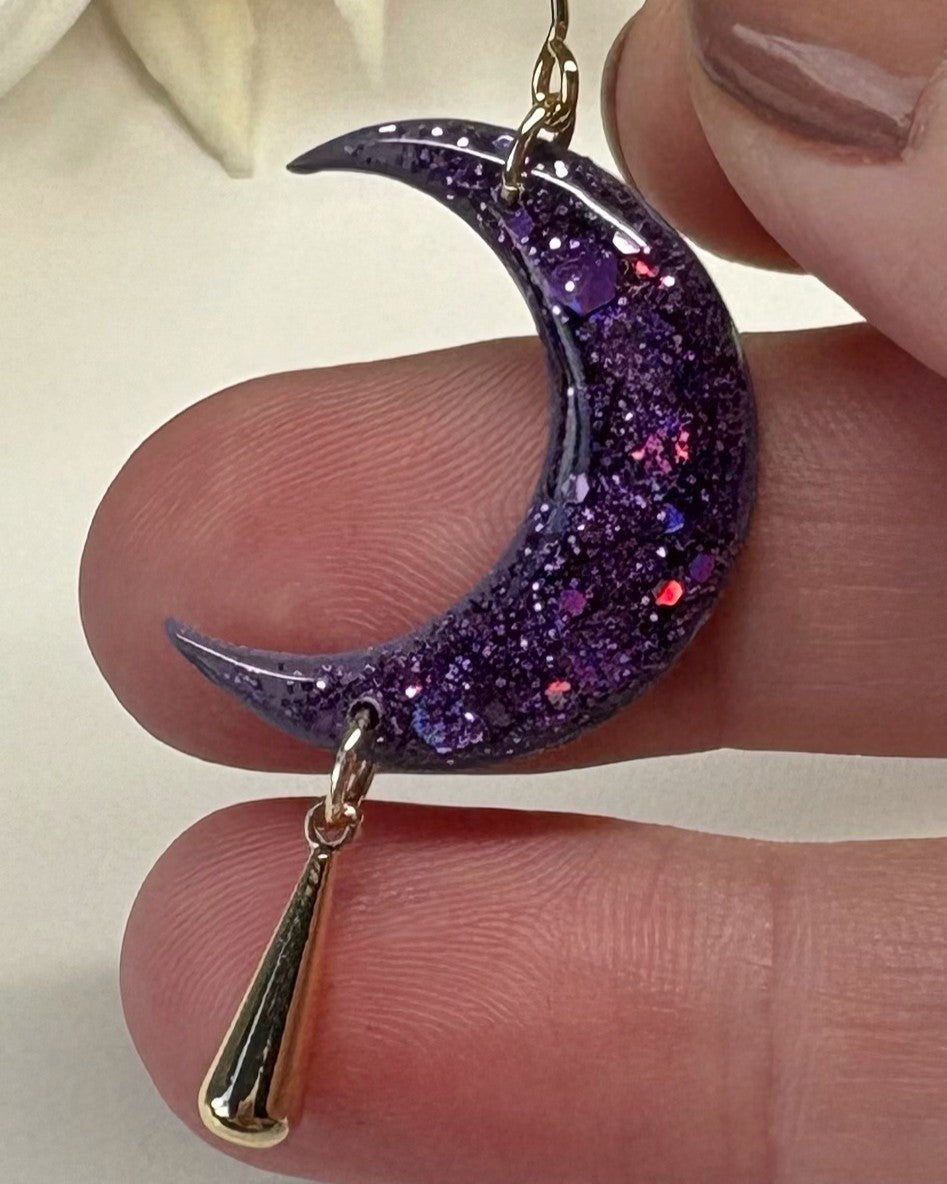 Crescent Moon Earrings | Fairycore