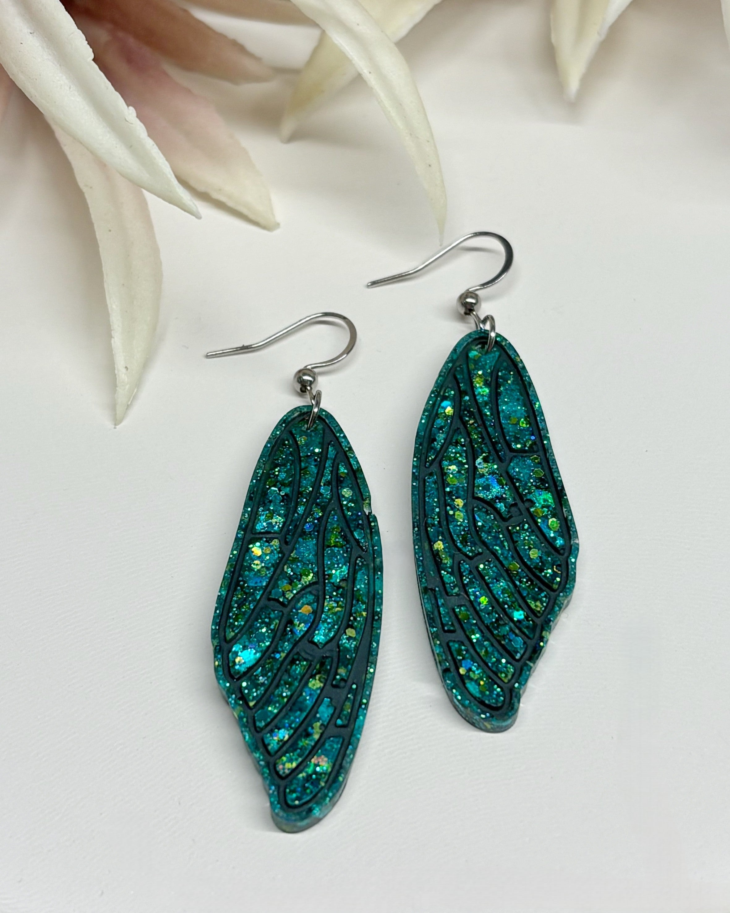 Fairy Wings Earrings | Opal Effect
