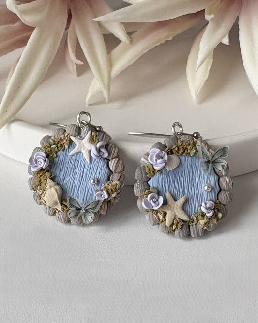 Fairy Door Earrings | Hobbit Door | Coastal