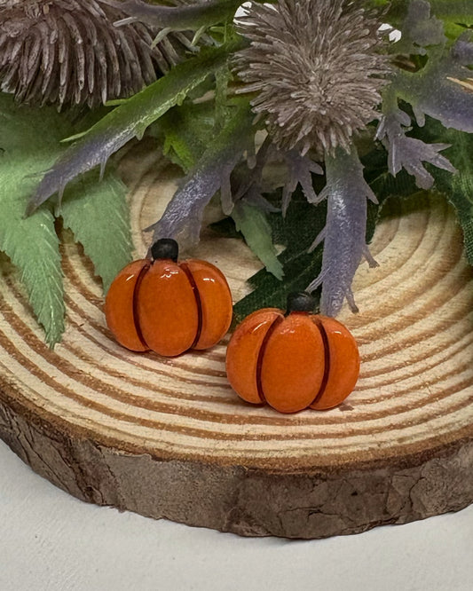 Halloween Pumpkin Studs