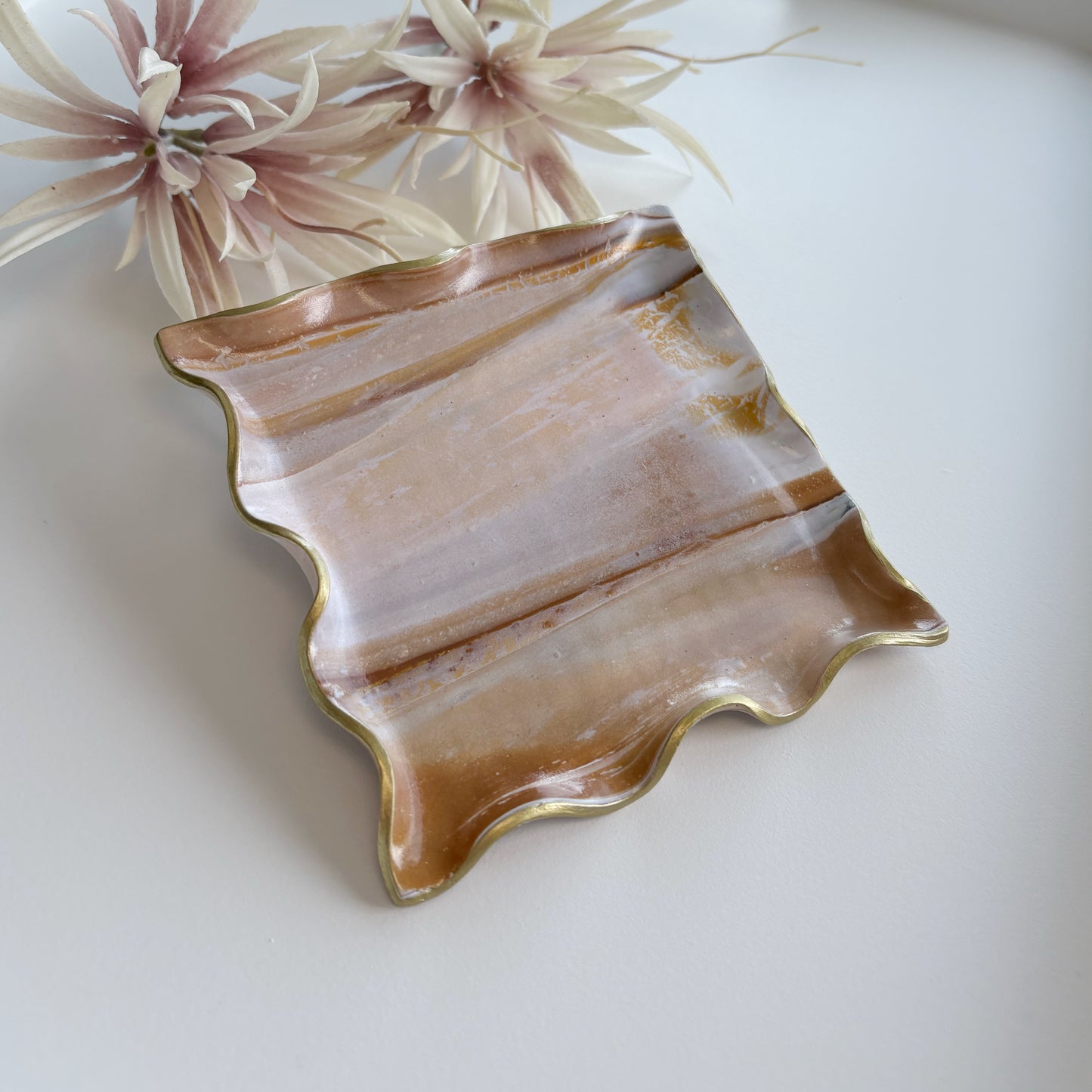Trinket Dish | Brown Quartz