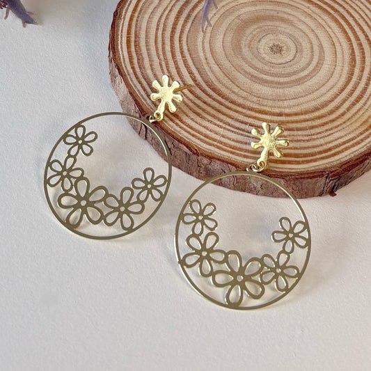 Lerwick | Gold Drop Earrings