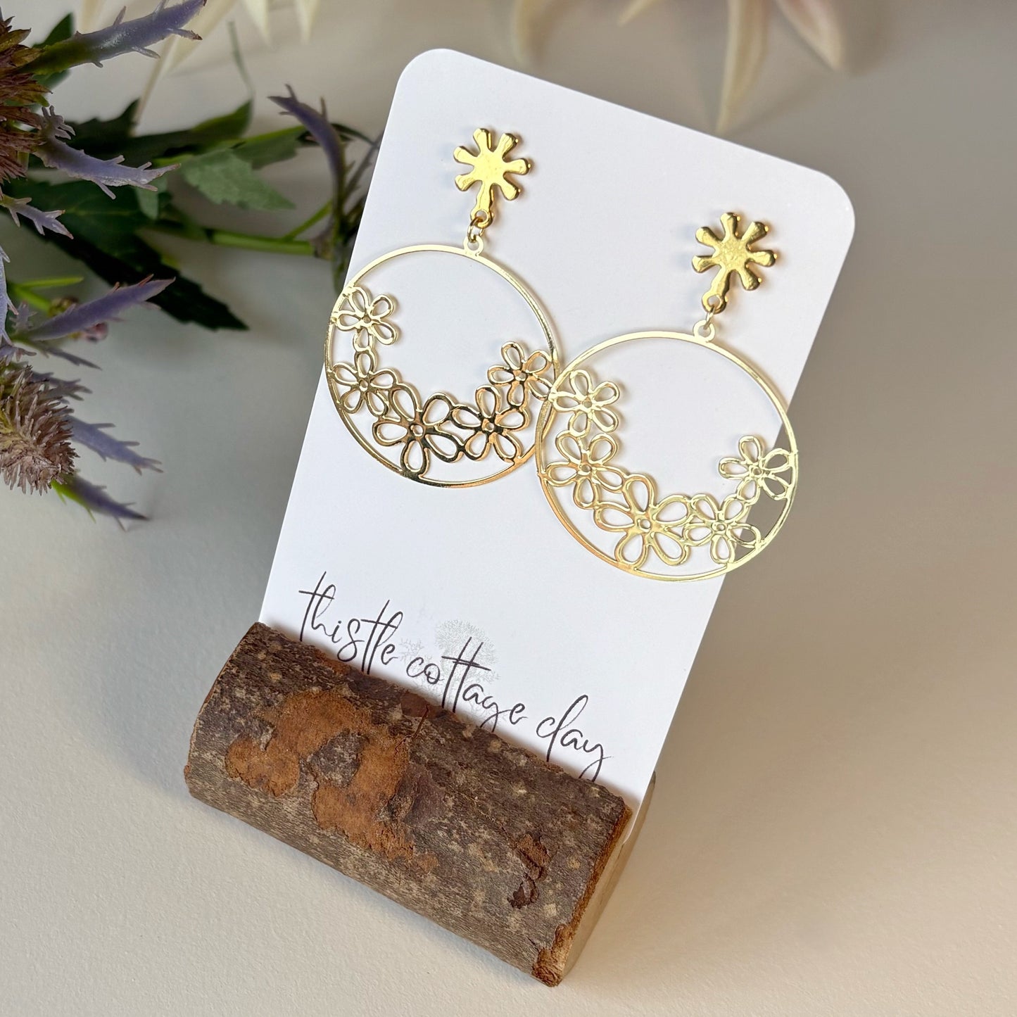 Lerwick | Gold Drop Earrings
