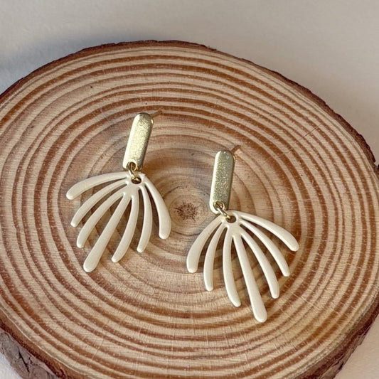 Nairn | Drop Earrings | Cream