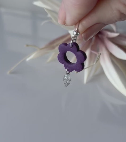 Floral Drop Earrings