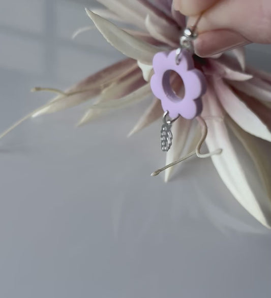Floral Drop Earrings