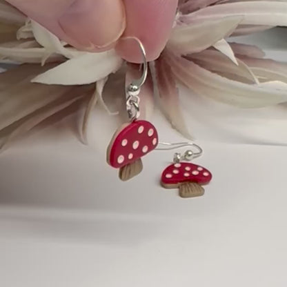 Mushroom Dangle Earrings