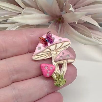 Mushroom Pin | Fairycore