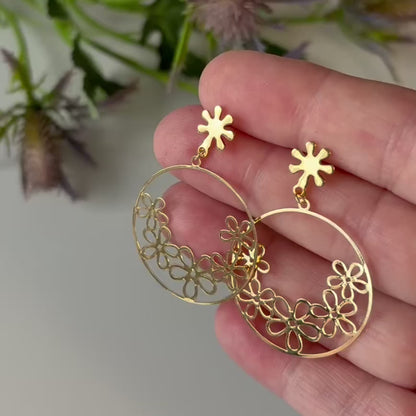 Lerwick | Gold Drop Earrings