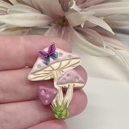 Mushroom Pin | Fairycore